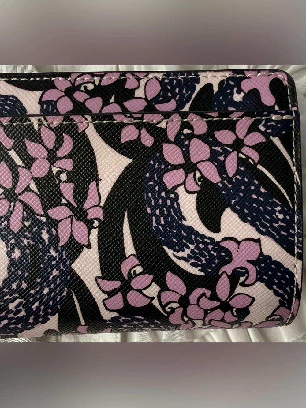 Kate Spade Snake Garden Medium Wallet